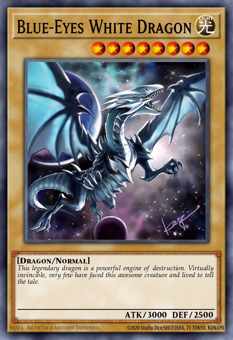 Blue-Eyes White Dragon SKE-001 – Starter Deck: Kaiba Evolution