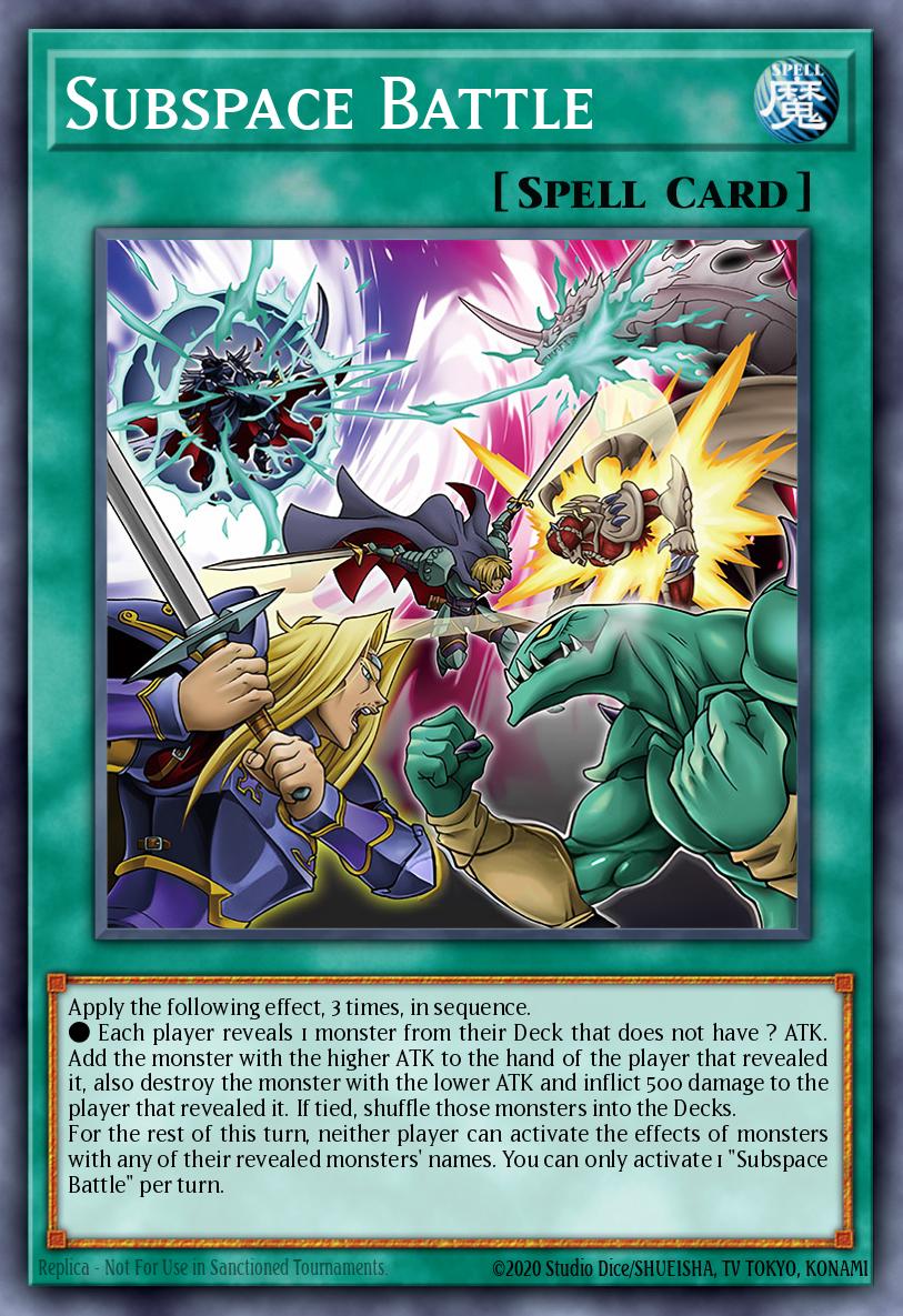 Subspace Battle BLZD-EN100 – Blazing Dominion