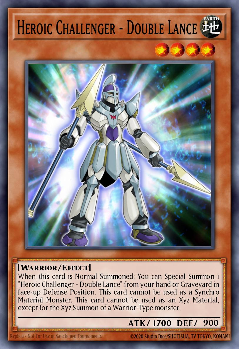 Heroic Challenger - Double Lance OP19-PT036 – OTS Tournament Pack 19 (POR)