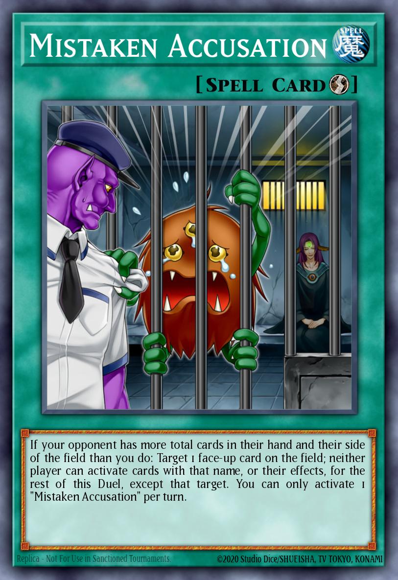 Mistaken Accusation MP16-EN222 – 2016 Mega-Tin Mega Pack