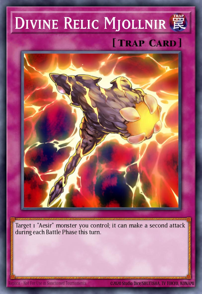 Divine Relic Mjollnir LC5D-EN196 – Legendary Collection 5D's Mega Pack