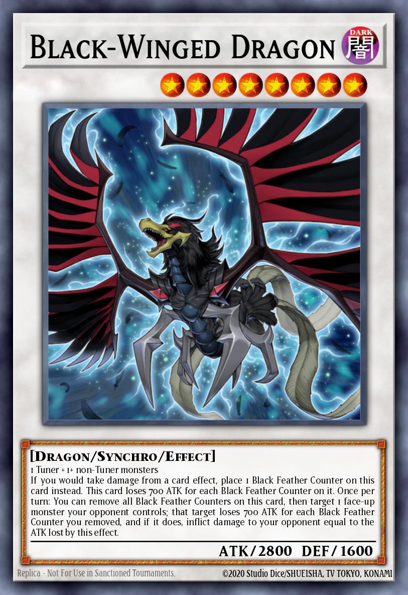 Black-Winged Dragon DP11-EN016 – Duelist Pack: Crow