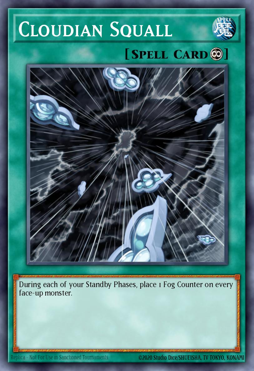Cloudian Squall SGX3-ENH14 – Speed Duel GX: Duelists of Shadows