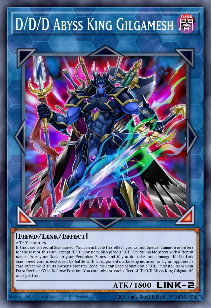 D/D/D Abyss King Gilgamesh DUOV-EN004 – Duel Overload