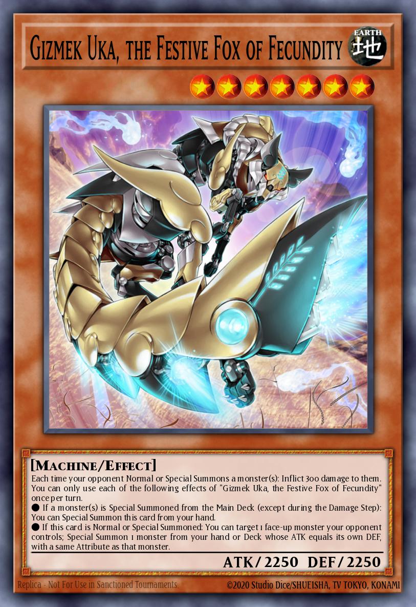 Gizmek Uka, the Festive Fox of Fecundity ETCO-EN031 – Eternity Code