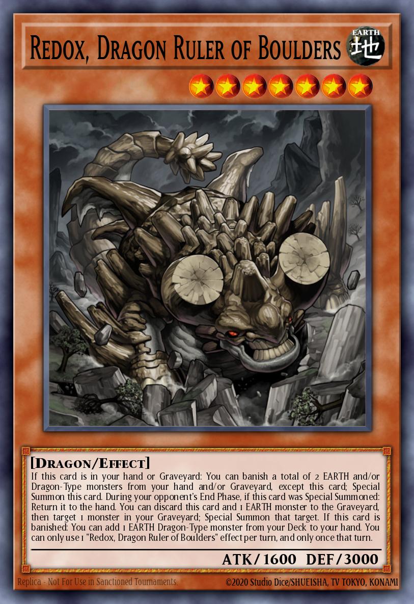 Redox, Dragon Ruler of Boulders CT10-EN003 – 2013 Collectible Tins Wave 2