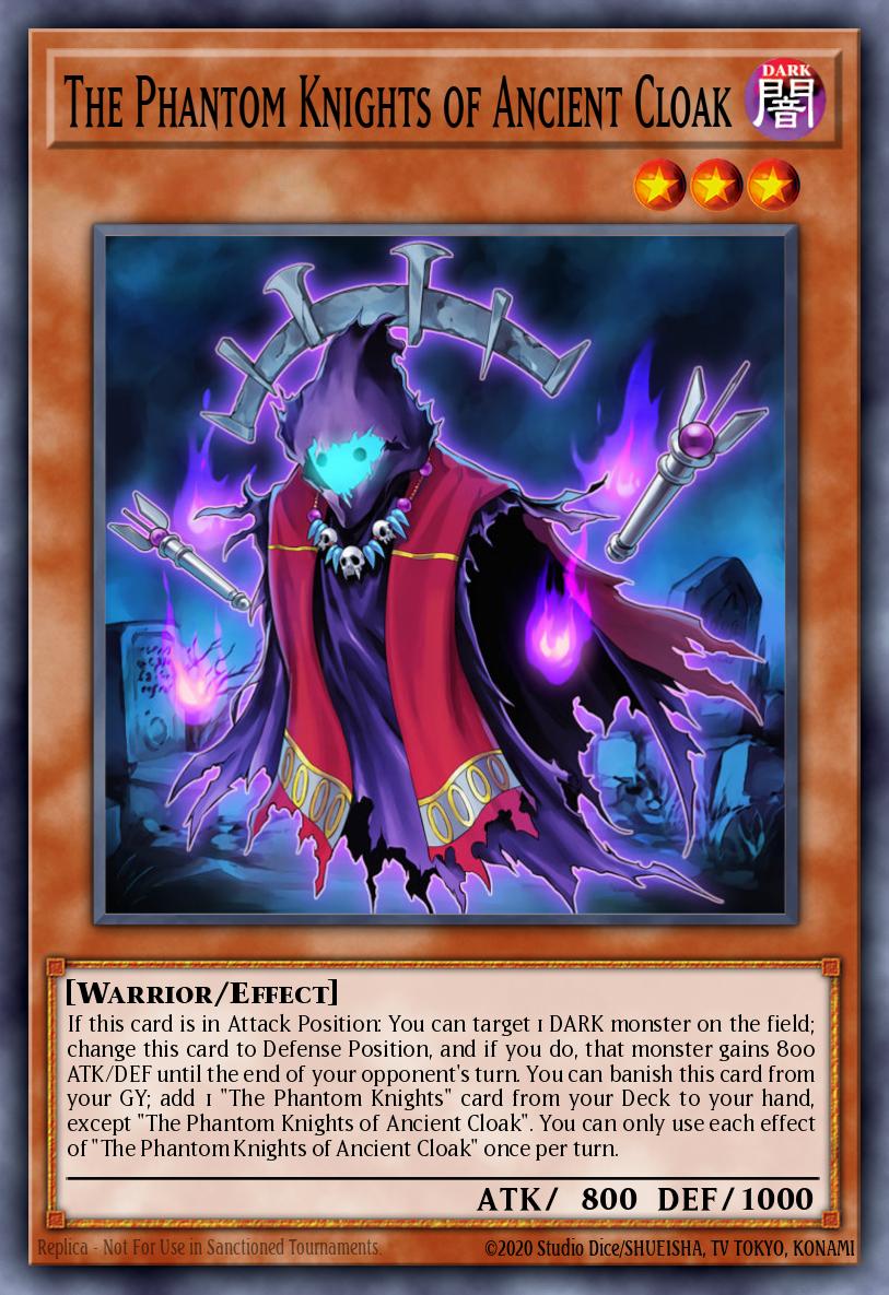 The Phantom Knights of Ancient Cloak RA04-EN263 – Quarter Century Stampede