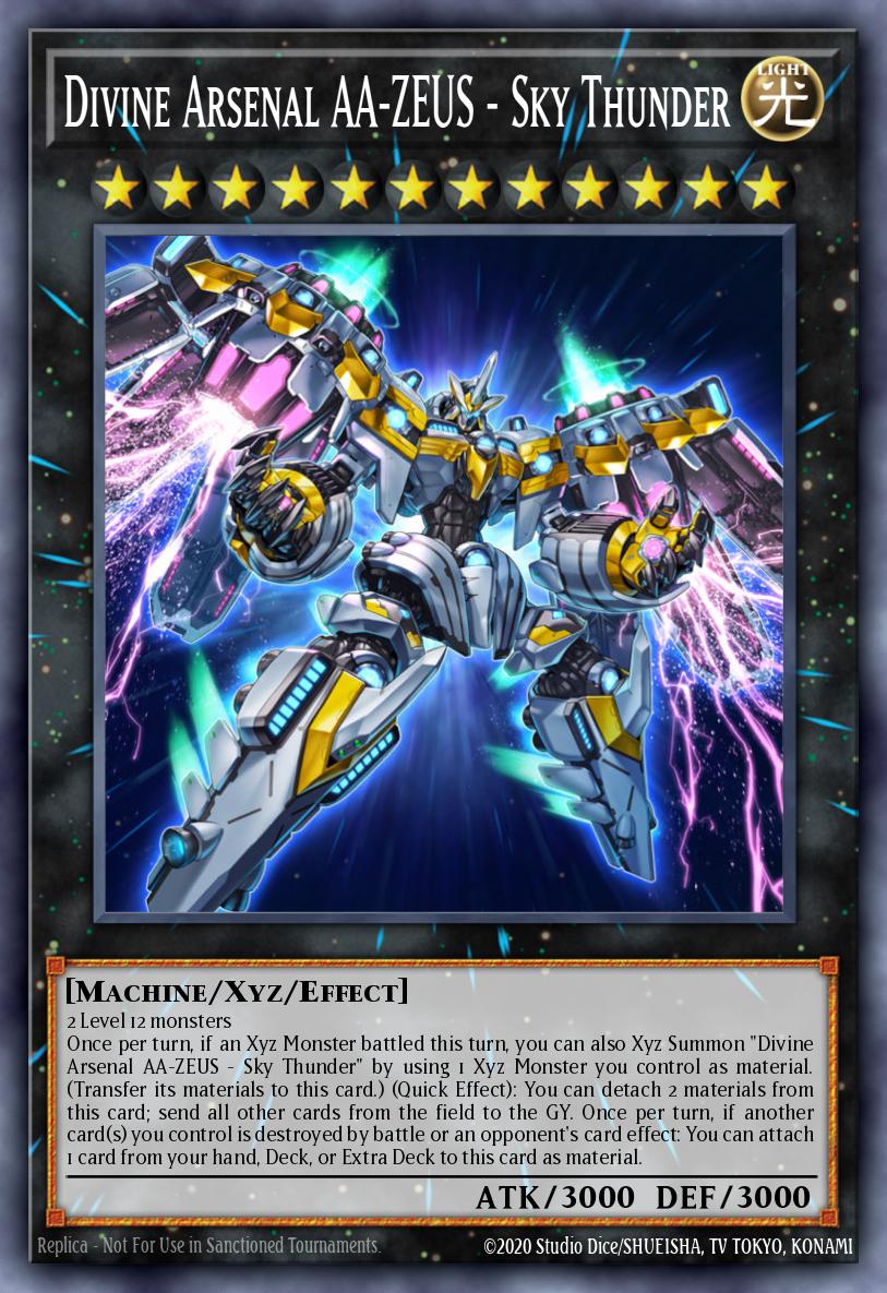 Divine Arsenal AA-ZEUS - Sky Thunder MAMO-EN035 – Magnificent Monsters