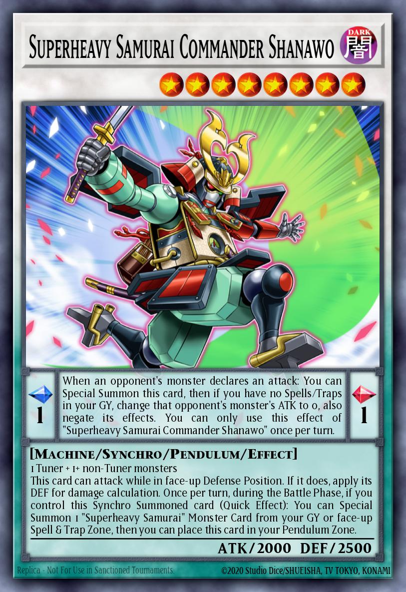Superheavy Samurai Commander Shanawo CYAC-EN040 – Cyberstorm Access