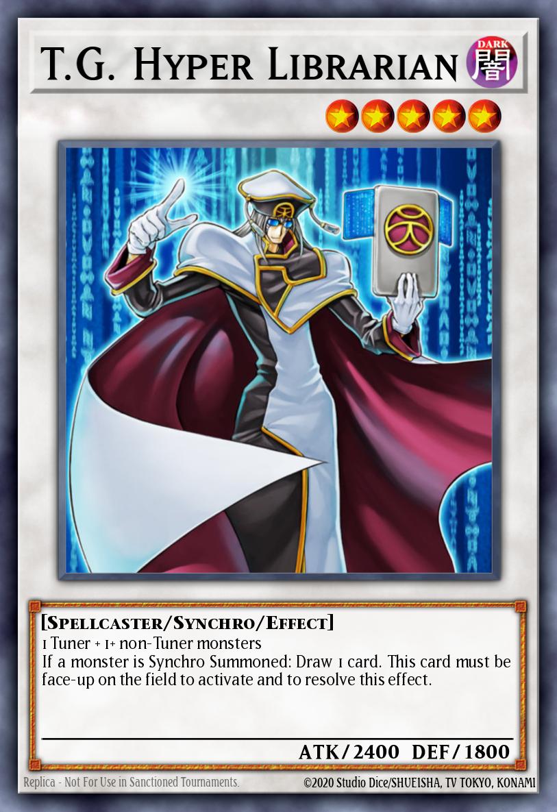 T.G. Hyper Librarian WQ11-EN002 – Yu-Gi-Oh! World Championship Qualifier National Championships 2011 prize cards