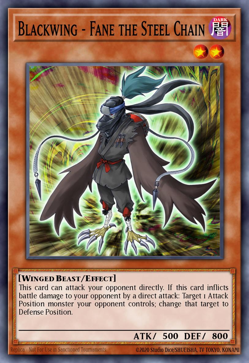 Blackwing - Fane the Steel Chain DP11-EN007 – Duelist Pack: Crow