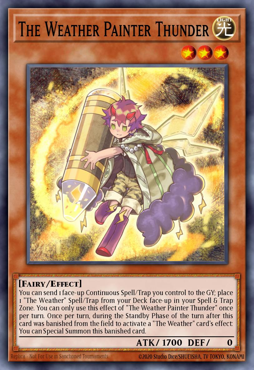The Weather Painter Thunder SPWA-EN033 – Spirit Warriors