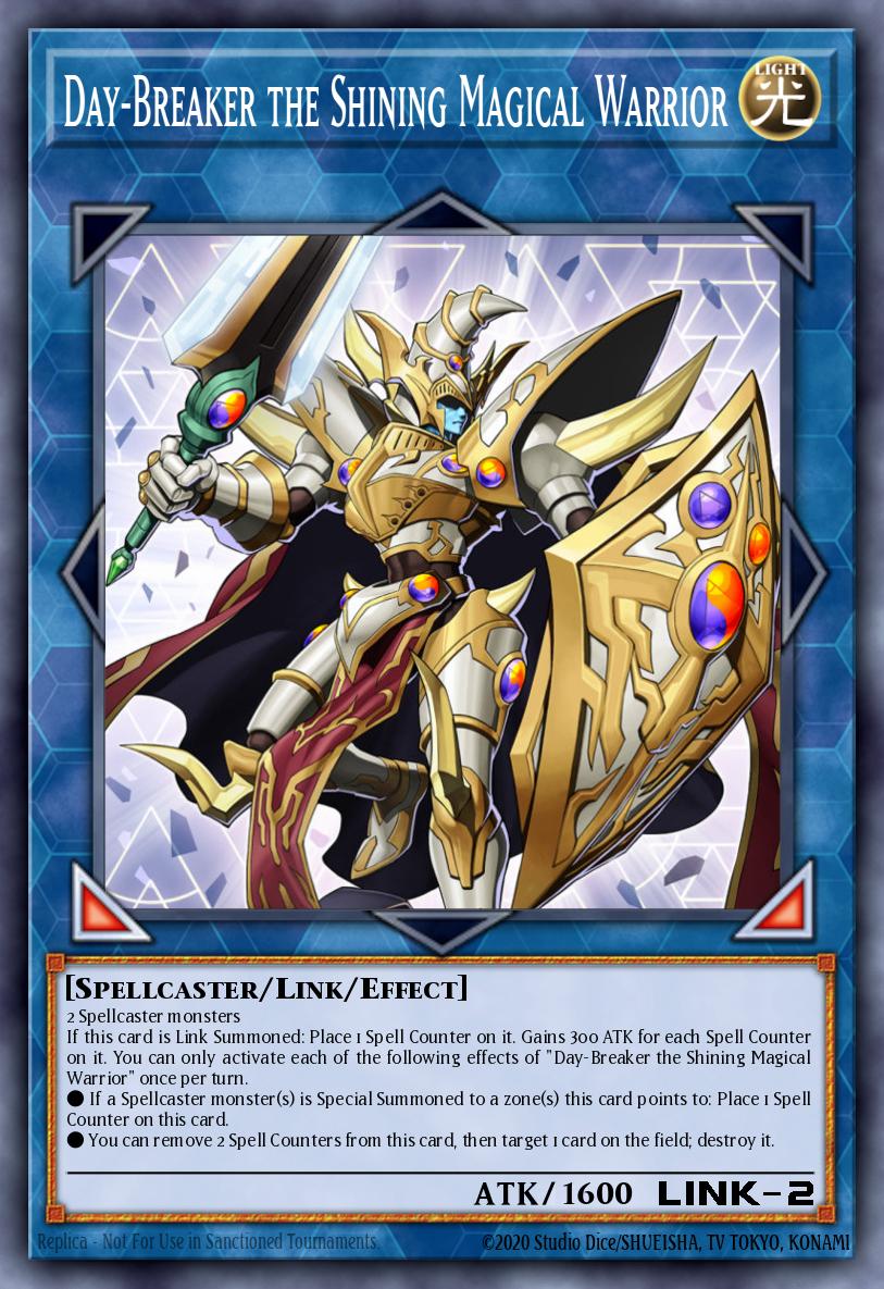Day-Breaker the Shining Magical Warrior SR08-EN040 – Structure Deck: Order of the Spellcasters