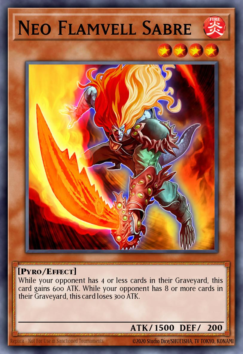 Neo Flamvell Sabre HA04-EN035 – Hidden Arsenal 4: Trishula's Triumph