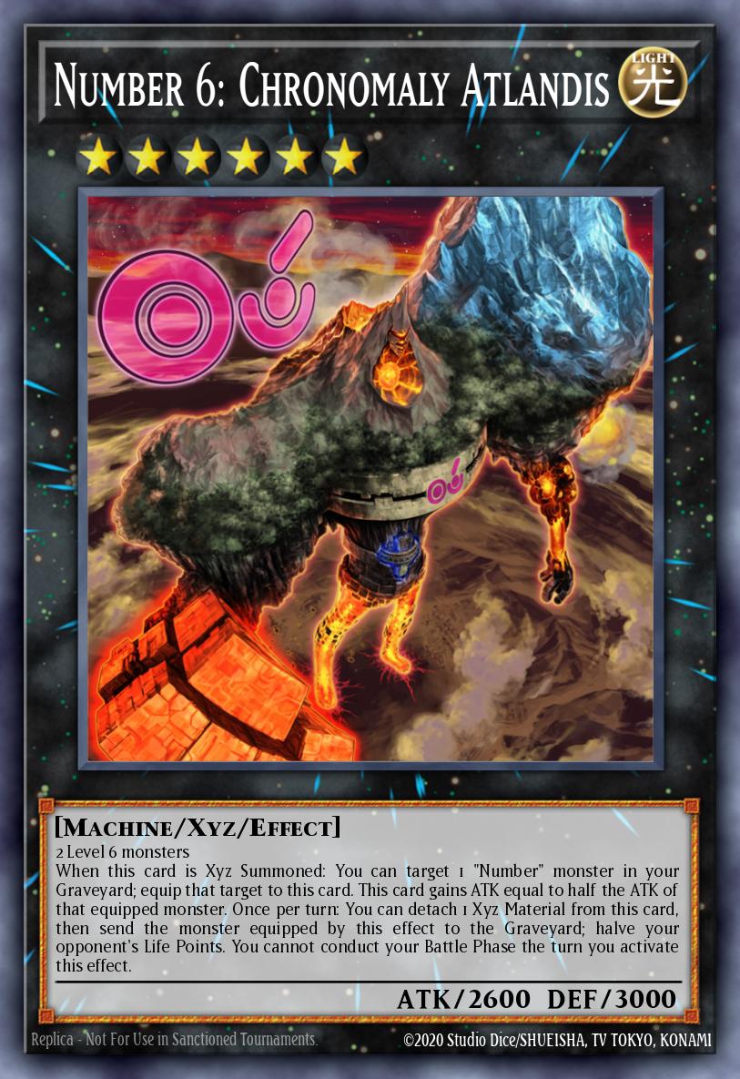 Number 6: Chronomaly Atlandis REDU-EN092 – Return of the Duelist