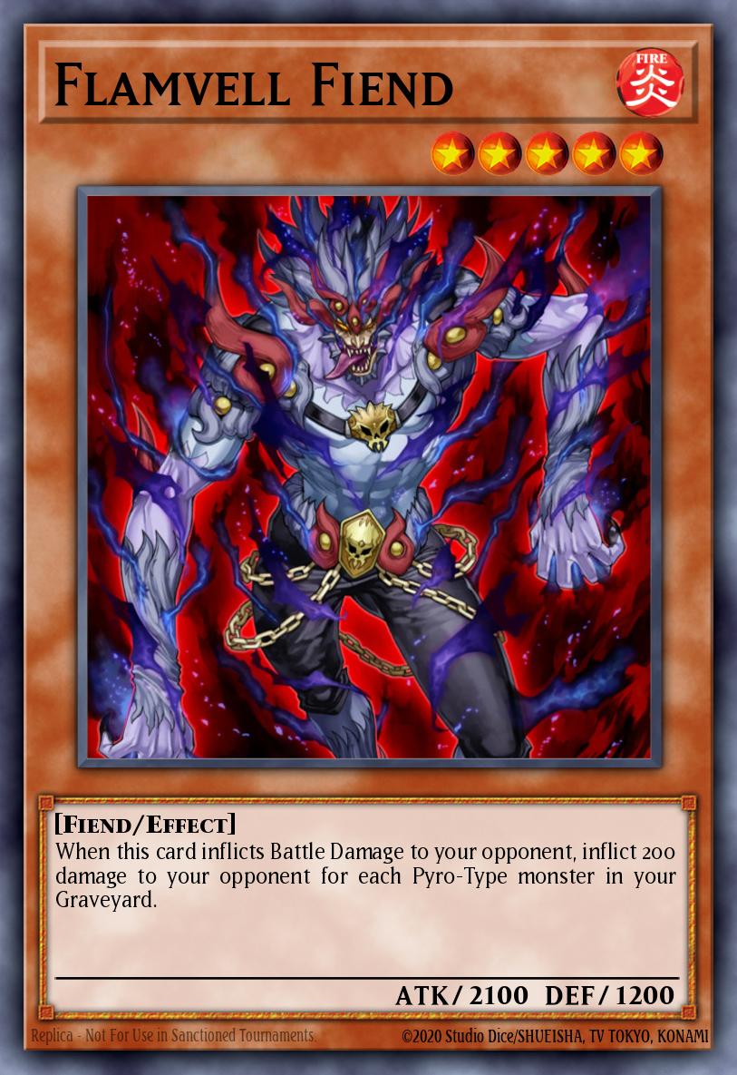 Flamvell Fiend DREV-EN096 – Duelist Revolution