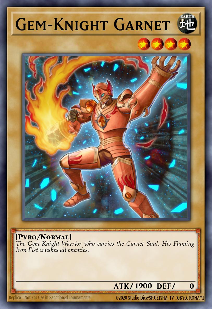 Gem-Knight Garnet DT05-EN016 – Duel Terminal 5a
