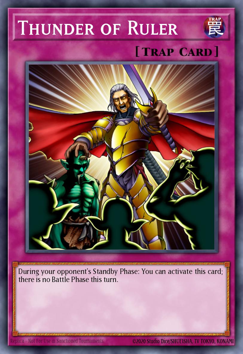 Thunder of Ruler AP01-EN023 – Astral Pack One
