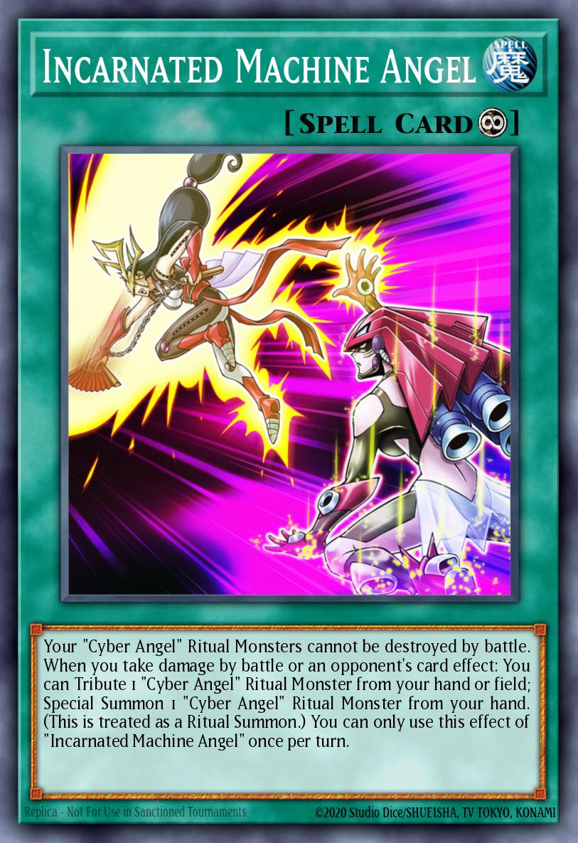Incarnated Machine Angel LED4-EN015 – Legendary Duelists: Sisters of the Rose