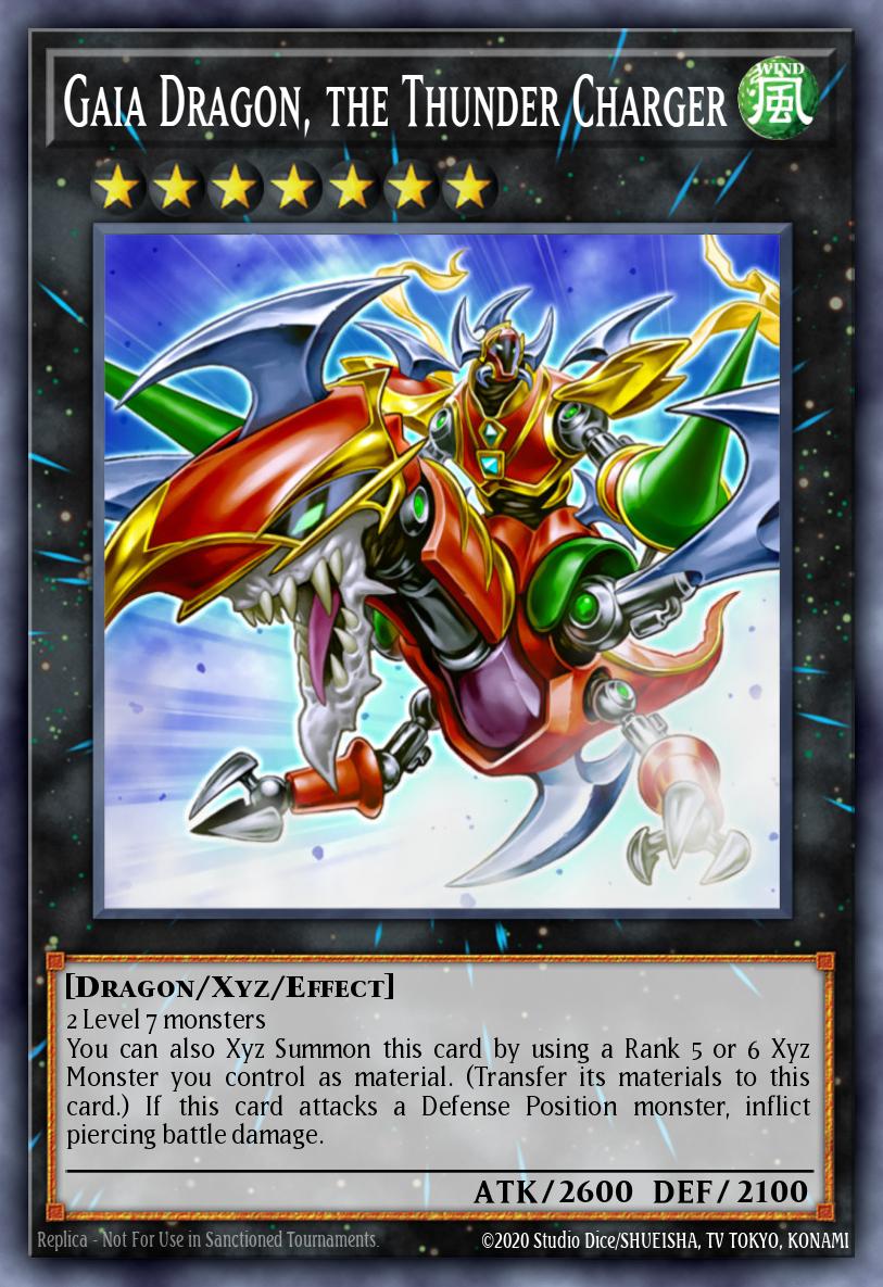 Gaia Dragon, the Thunder Charger BLLR-EN065 – Battles of Legend: Light's Revenge