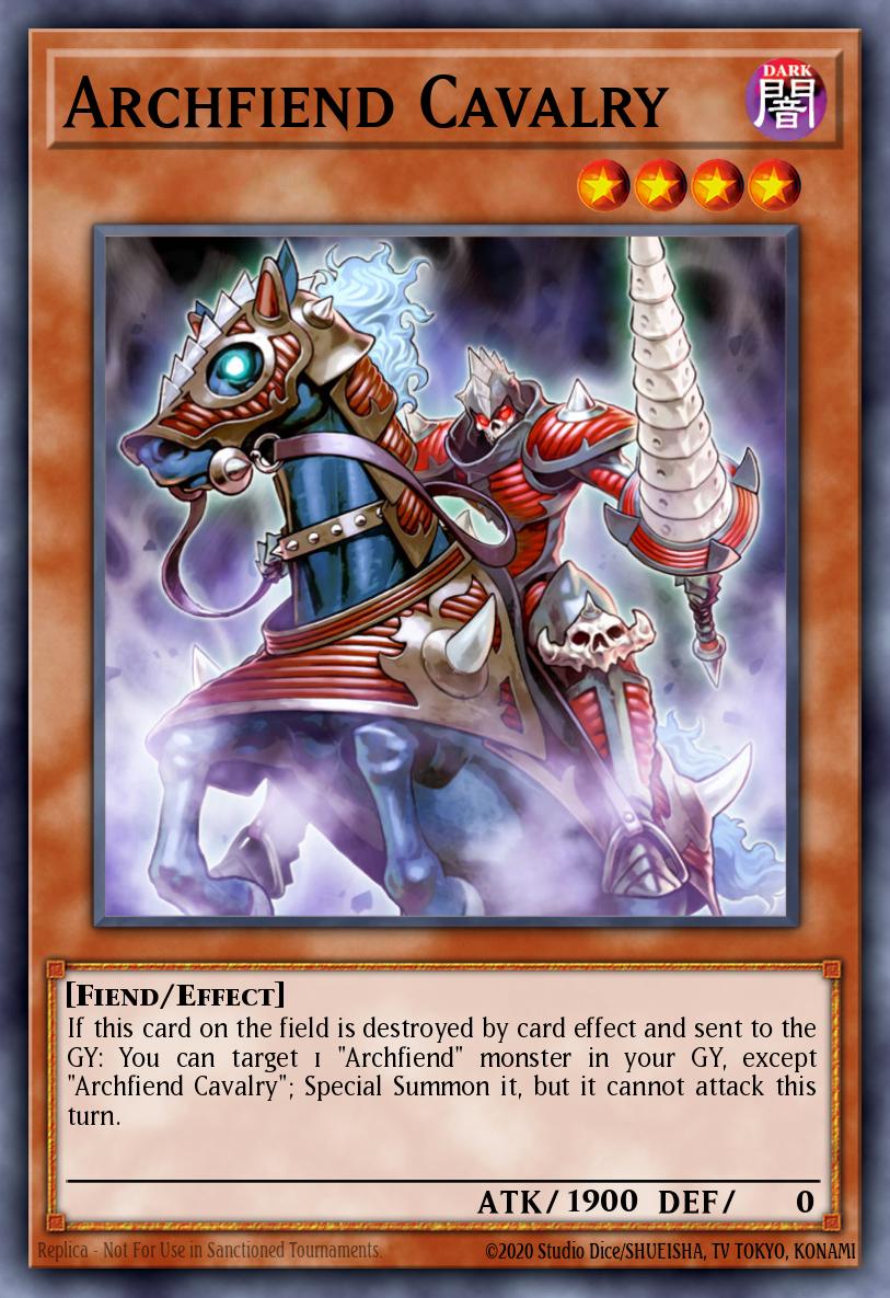 Archfiend Cavalry SR06-EN013 – Structure Deck: Lair of Darkness