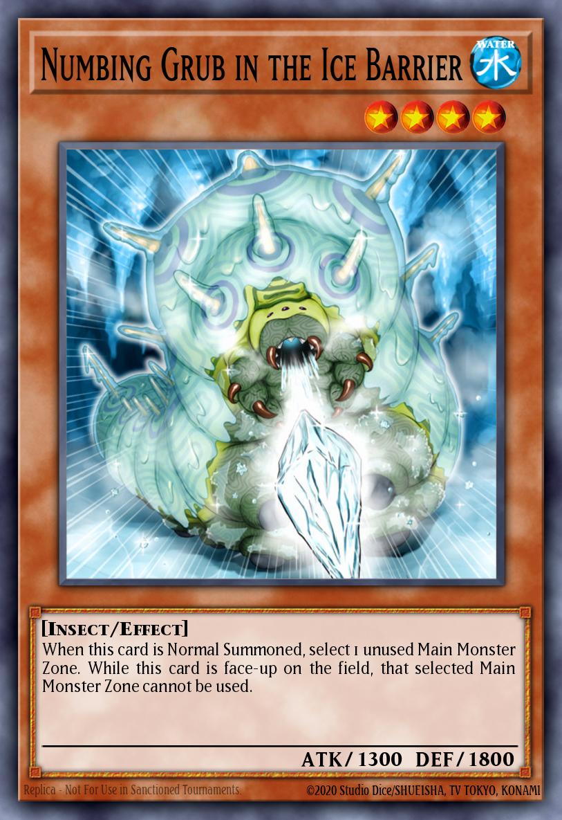 Numbing Grub in the Ice Barrier DT01-EN066 – Duel Terminal 1
