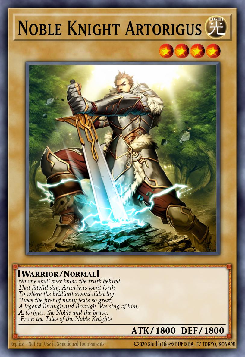 Noble Knight Artorigus NKRT-EN003 – Noble Knights of the Round Table Box Set