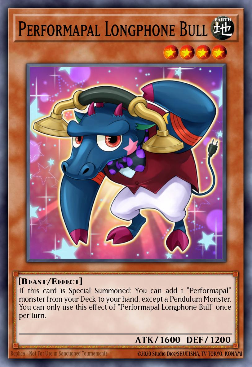 Performapal Longphone Bull YS16-EN006 – Starter Deck: Yuya