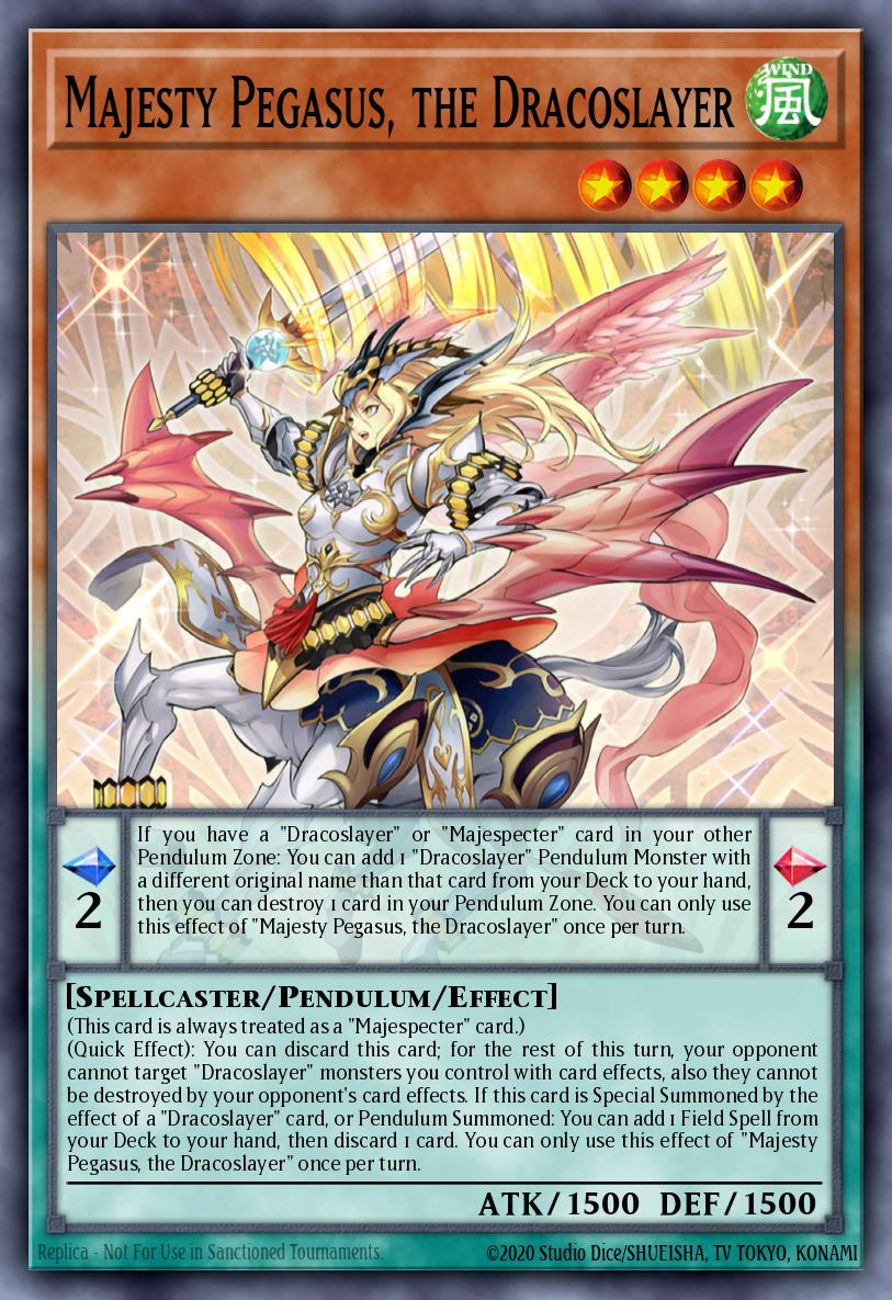 Majesty Pegasus, the Dracoslayer DABL-EN023 – Darkwing Blast