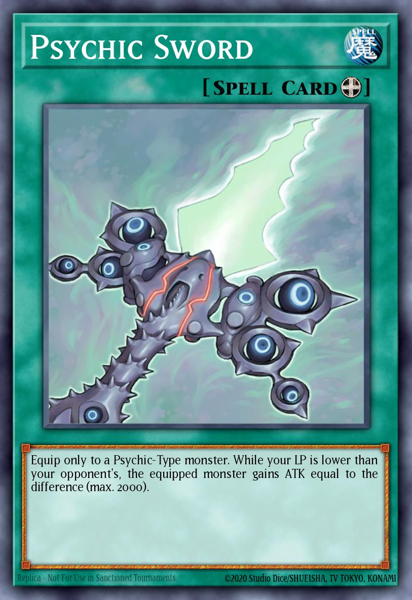 Psychic Sword BP03-EN163 – Battle Pack 3: Monster League