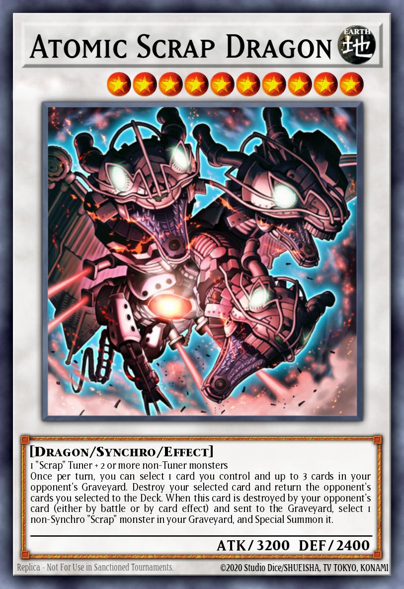 Atomic Scrap Dragon STOR-EN043 – Storm of Ragnarok