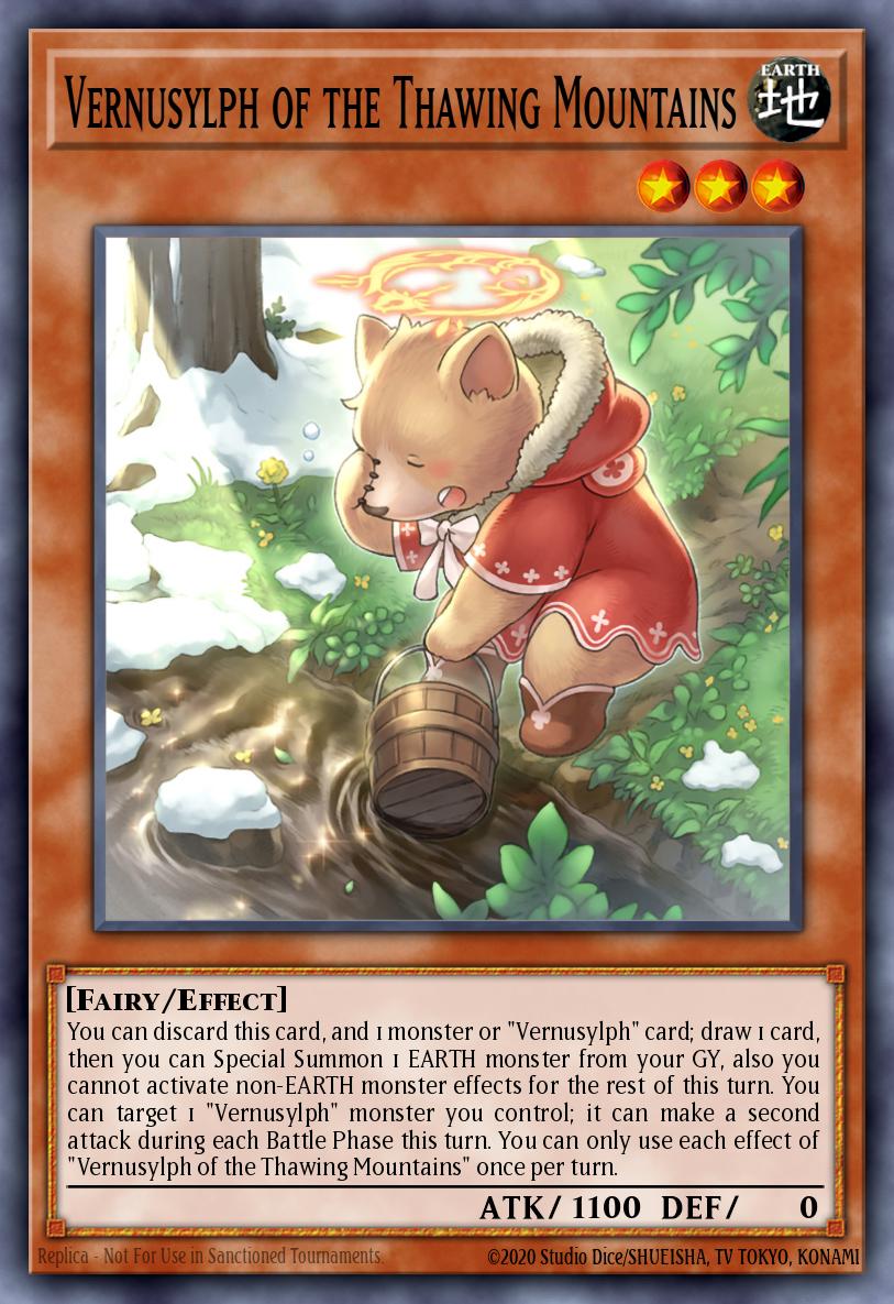 Vernusylph of the Thawing Mountains POTE-EN019 – Power of the Elements