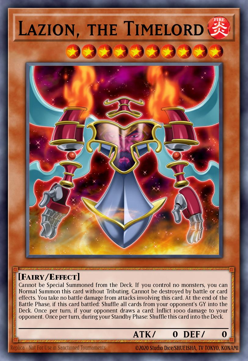 Lazion, the Timelord BLLR-EN031 – Battles of Legend: Light's Revenge