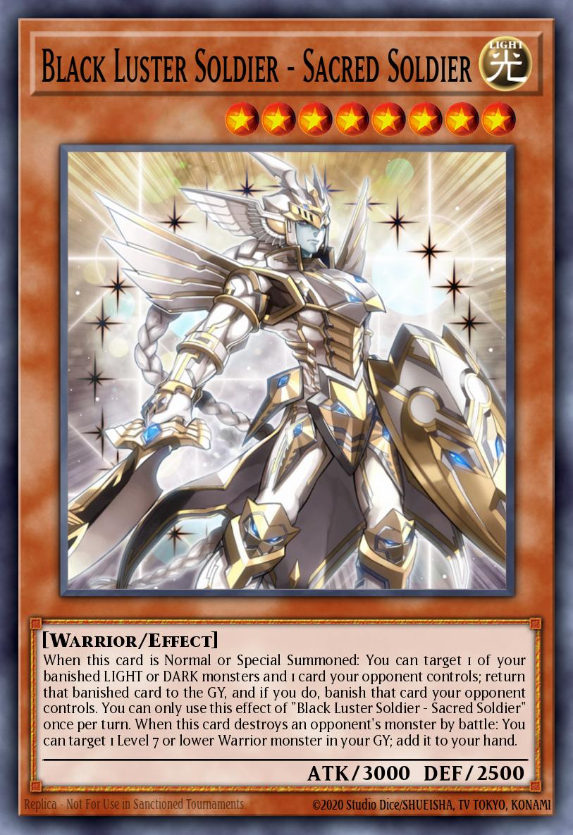 Black Luster Soldier - Sacred Soldier BOSH-EN097 – Breakers of Shadow
