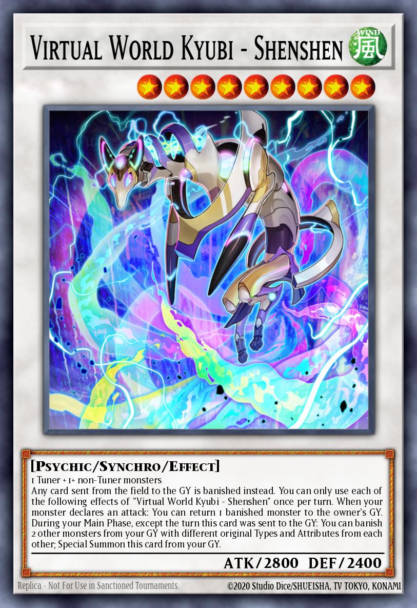 Virtual World Kyubi - Shenshen OP25-EN020 – OTS Tournament Pack 25