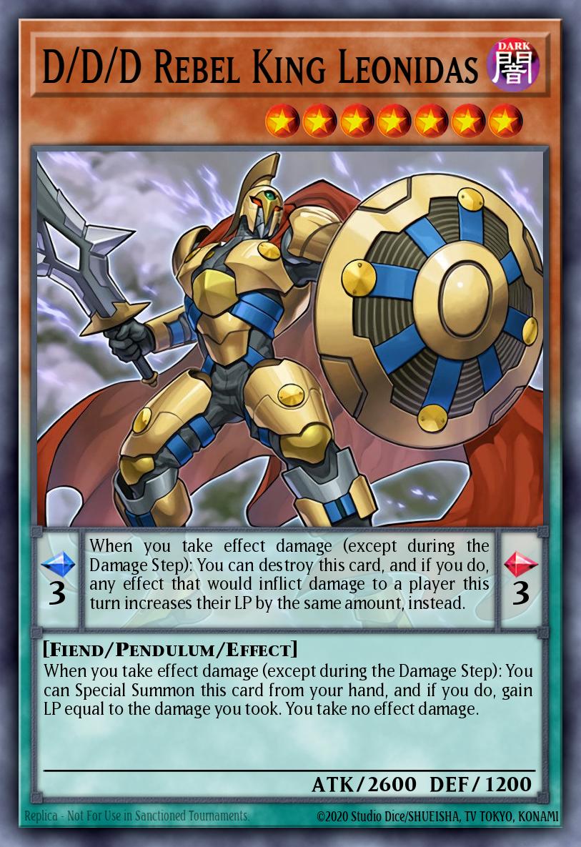 D/D/D Rebel King Leonidas DOCS-EN098 – Dimension of Chaos