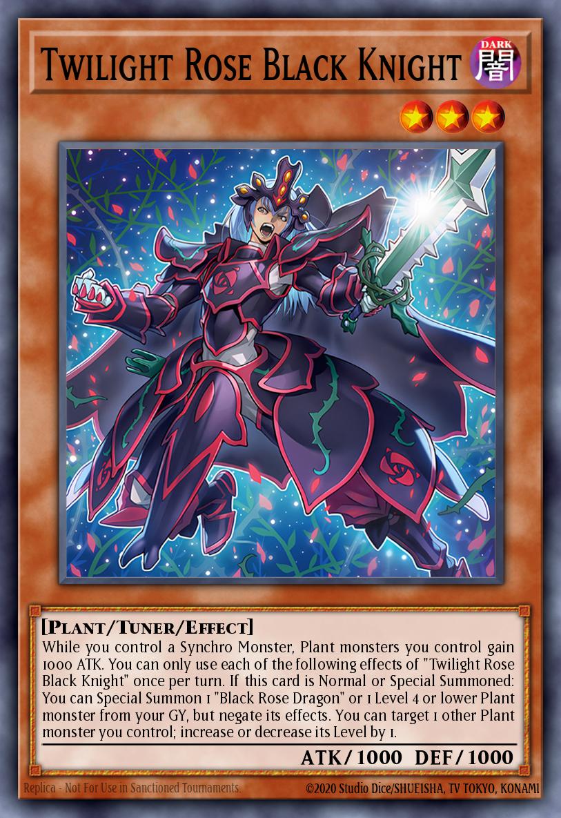 Twilight Rose Black Knight DOOD-EN005 – Doom of Dimensions