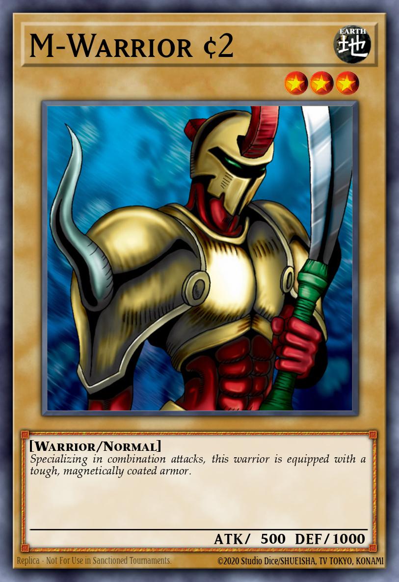 M-Warrior #2 LOB-EN077 – Legend of Blue Eyes White Dragon