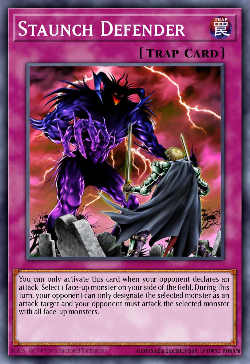 Staunch Defender DR1-EN208 – Dark Revelation Volume 1