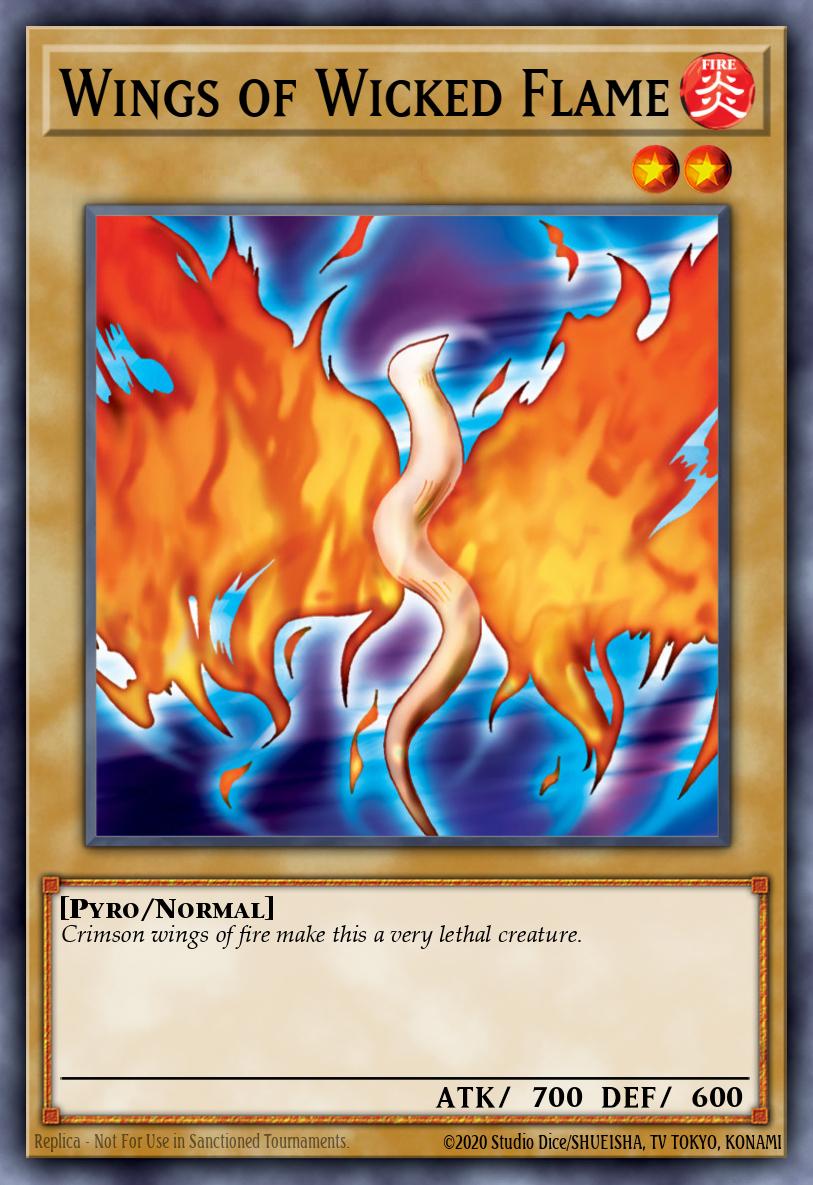 Wings of Wicked Flame AP04-EN014 – Astral Pack Four