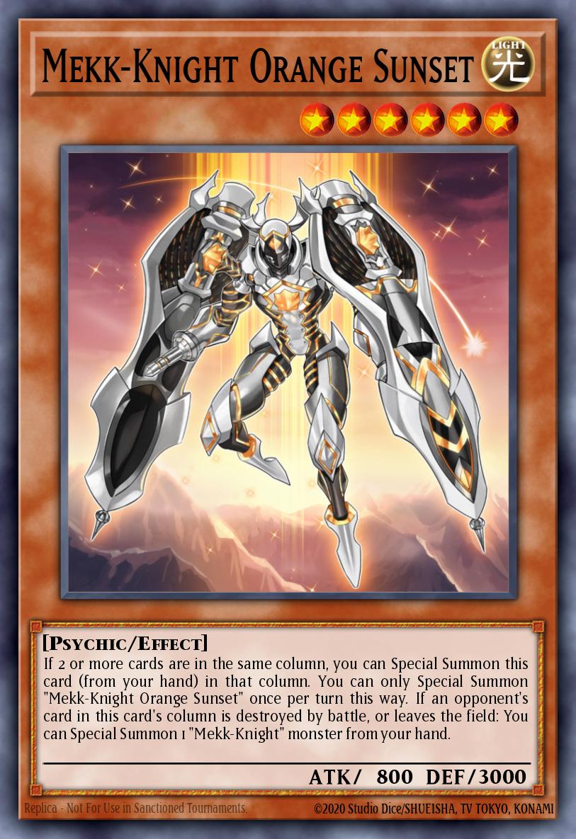 Mekk-Knight Orange Sunset EXFO-EN016 – Extreme Force