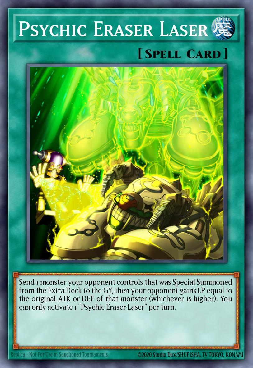 Psychic Eraser Laser MP22-EN052 – 2022 Tin of the Pharaoh's Gods