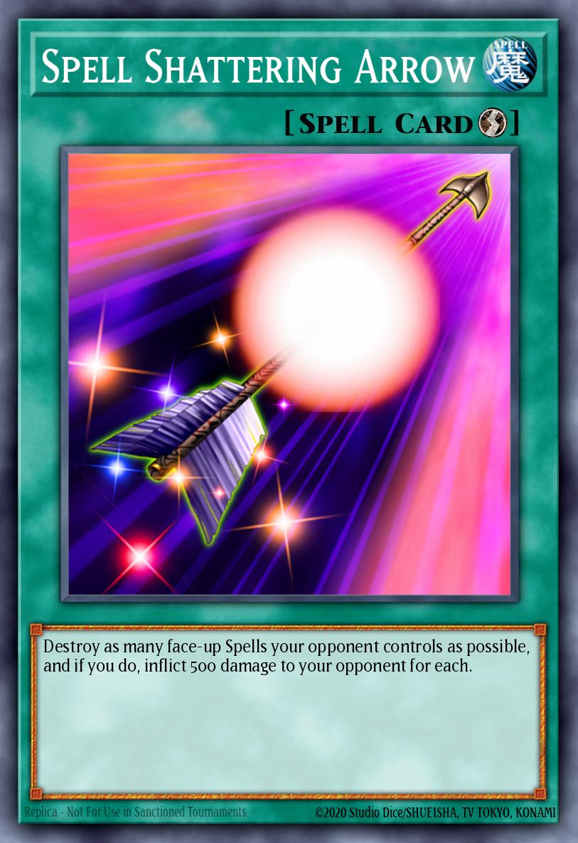 Spell Shattering Arrow PGL3-EN082 – Premium Gold: Infinite Gold