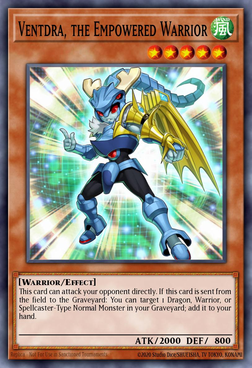Ventdra, the Empowered Warrior YS14-EN012 – Super Starter: Space-Time Showdown