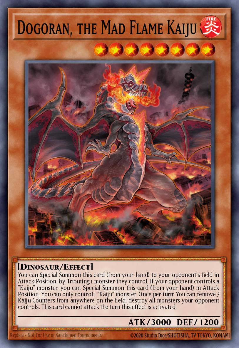 Dogoran, the Mad Flame Kaiju CORE-EN087 – Clash of Rebellions