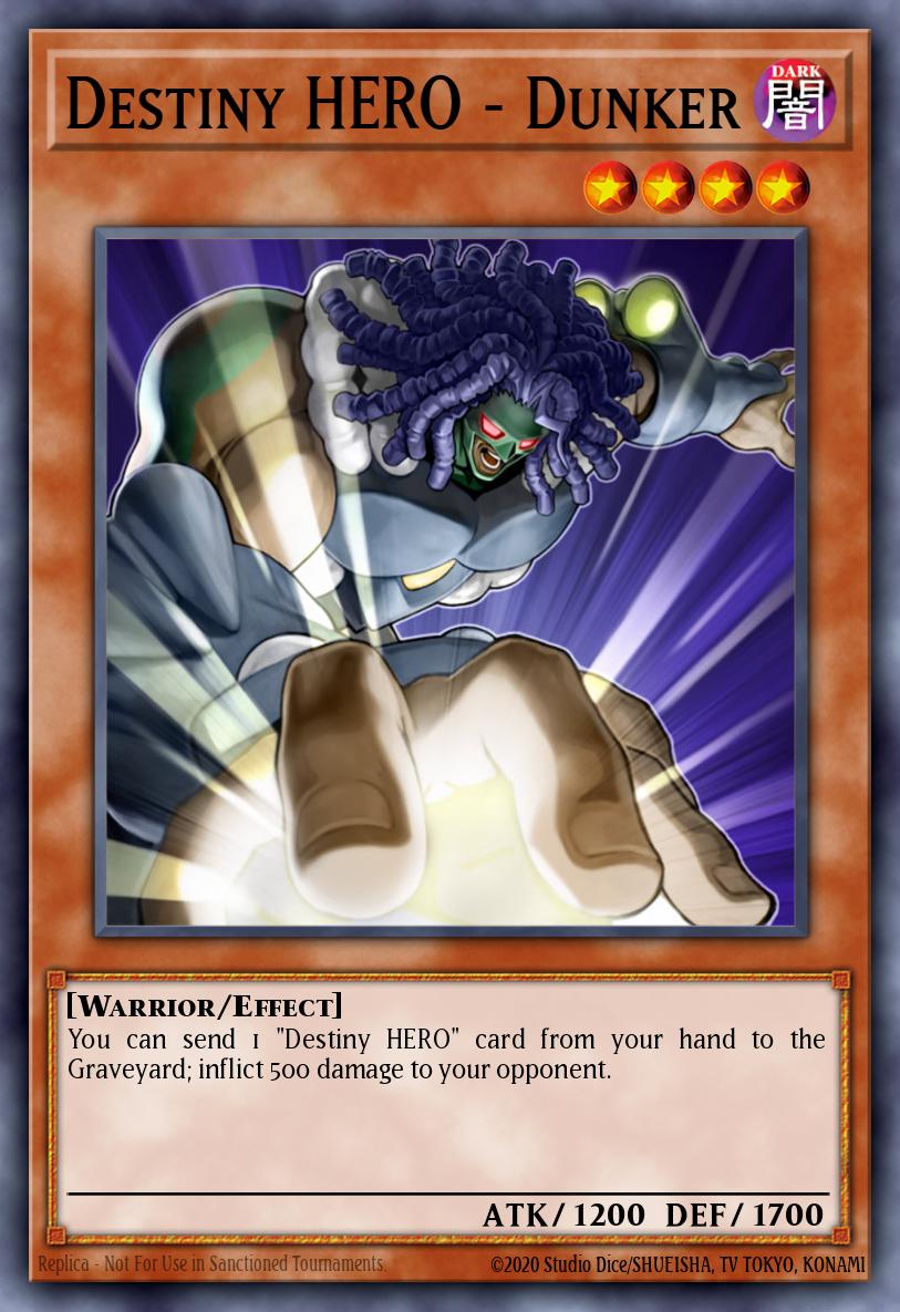 Destiny HERO - Dunker LCGX-EN135 – Legendary Collection 2: The Duel Academy Years Mega Pack