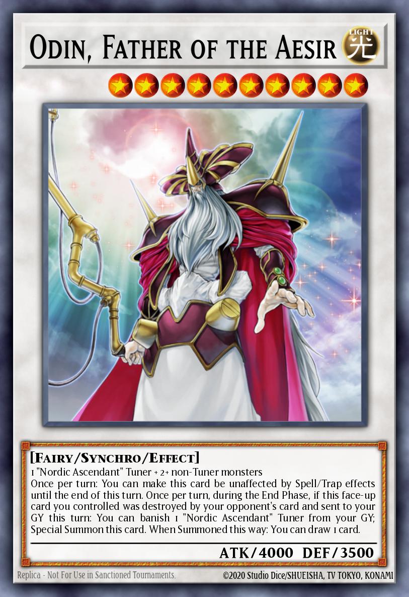 Odin, Father of the Aesir LEHD-ENB32 – Legendary Hero Decks