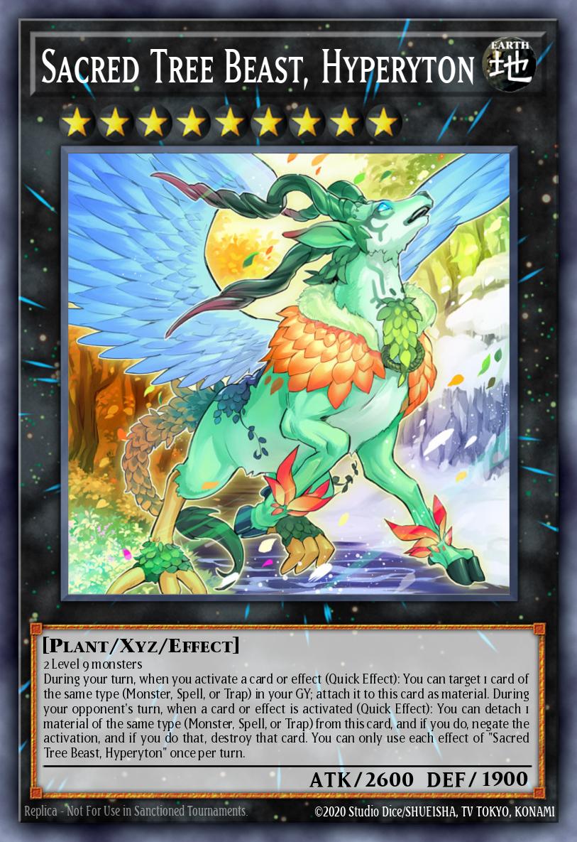 Sacred Tree Beast, Hyperyton MP22-EN026 – 2022 Tin of the Pharaoh's Gods