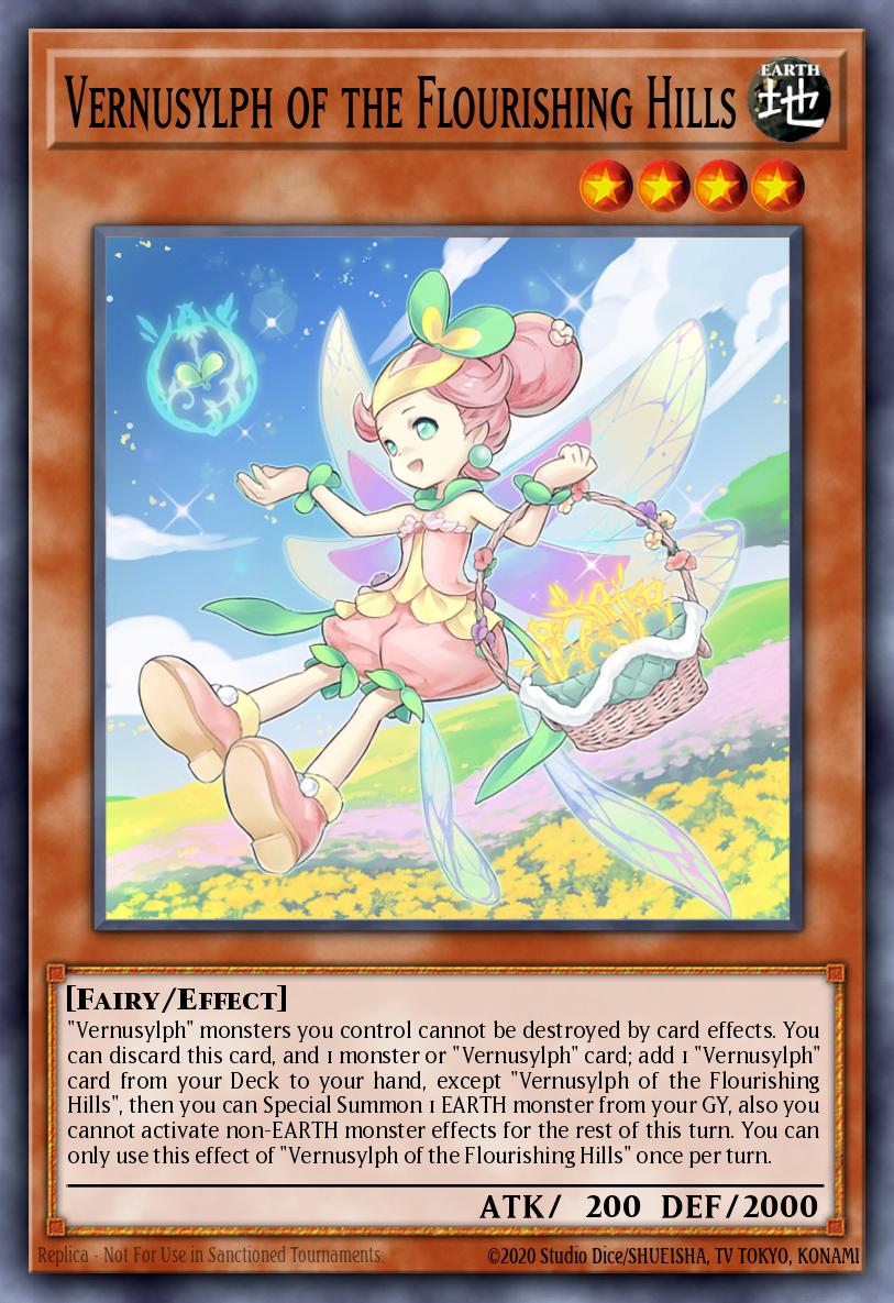 Vernusylph of the Flourishing Hills POTE-EN016 – Power of the Elements