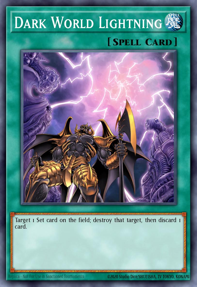 Dark World Lightning SDGU-EN024 – Gates of the Underworld Structure Deck